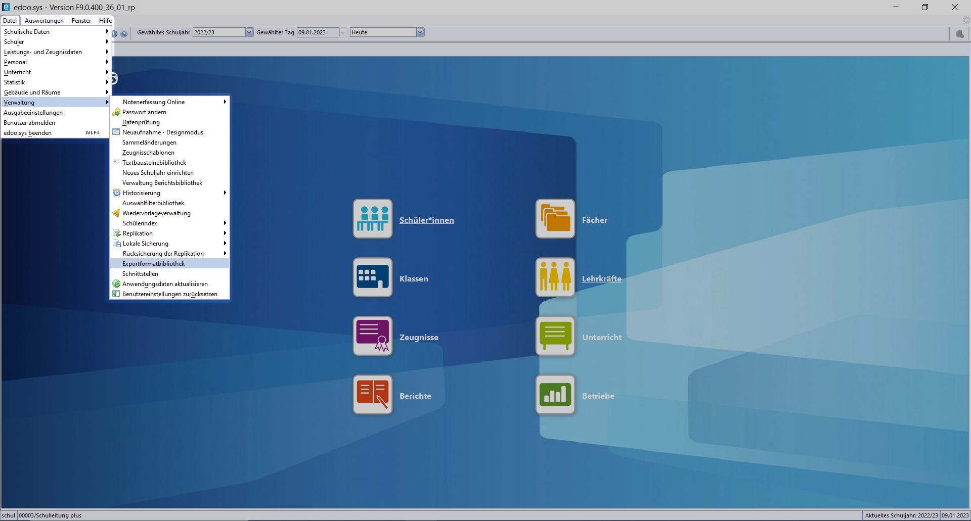 edoo.sys Exportformatbibliothek